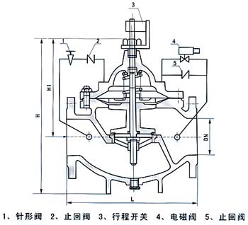 700X水泵控制閥結(jié)構(gòu)示意圖 700X水泵控制閥結(jié)構(gòu)示意圖