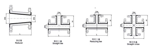 鋼襯三通 鋼襯三通
